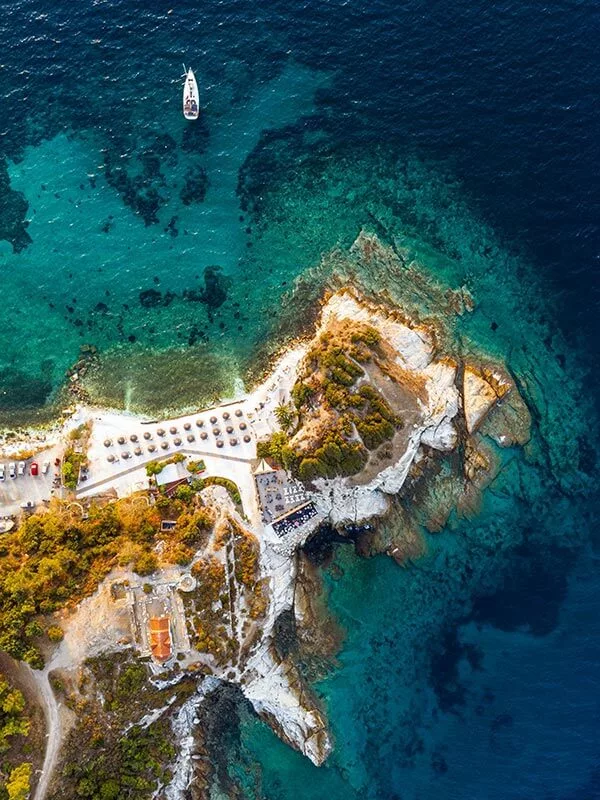 Thassos-the-peninsula-near-Limenas-shot-from-a-drone